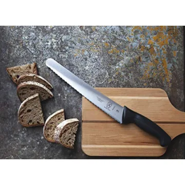 10-Inch Mercer Culinary Wavy Bread Knife in Black Handle