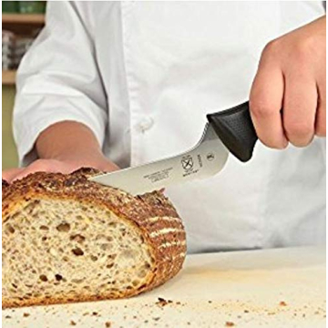 10-Inch Mercer Culinary Wavy Bread Knife in Black Handle