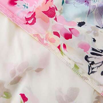 SLPBABY Silk Pillowcase for Hair and Skin with Hidden Zipper Print (Queen, Pattern5)