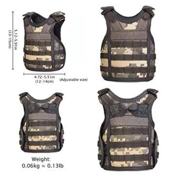 DSMY 3 pcs Bottle Vest Beverage Cooler for Parties