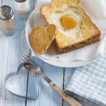 ALLTOP Heart-Shaped Biscuit Cutter Set - 5 Size Cookie Cutter for Valentine's Day Baking, Romantic Dessert Decoration, Anniversary Cooking & More