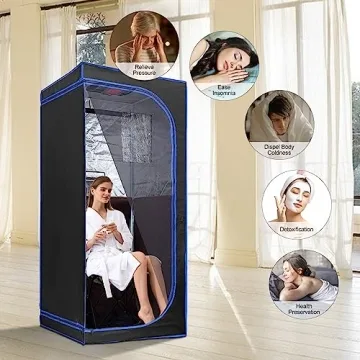ZONEMEL Portable Infrared Sauna for Home Detox and Relaxation