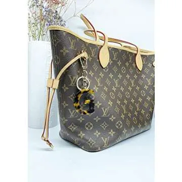 Stylish Junyuerly Acetate Initial g Key Chain for Women