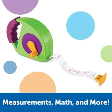 Learning Resources Tape Measure Toy for Kids, Durable & Fun