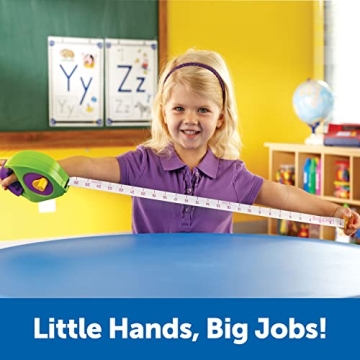 Learning Resources Tape Measure Toy for Kids, Durable & Fun