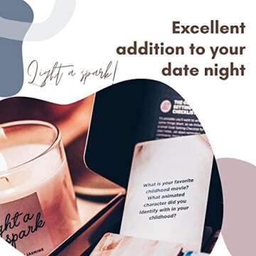 OpenMity Box of Meaningful Conversations – Conversation Starters Game for Couples – Date Night Cards Deck with 130 Question Cards