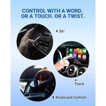 OTTOCAST U2Air Pro Wireless CarPlay Adapter for iPhone - 2025 Wired to Wireless CarPlay Dongle - Dual-Band WiFi, Low Latency, Online Update, Plug Play for Factory OEM Wired CarPlay Cars