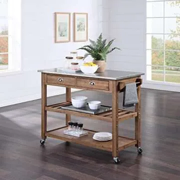 Explore the Boraam Sonoma Kitchen Cart for Your Kitchen Needs