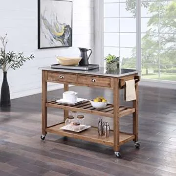 Explore the Boraam Sonoma Kitchen Cart for Your Kitchen Needs