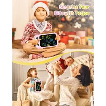 TECJOE 8.5 inch Owl LCD Drawing Tablet for Kids