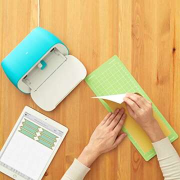 Cricut Joy StandardGrip Mat 4.5" x 12" Reusable Cutting Mat for Crafts with Protective Film, Use wit...