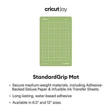 Cricut Joy StandardGrip Mat 4.5"x12" for Easy Crafting