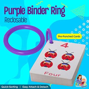 Teacher Rachel's Fun Toddler Flashcards for Early Learning