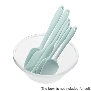 RosyMyth Silicone Spatula Set - Heat Resistant & BPA Free