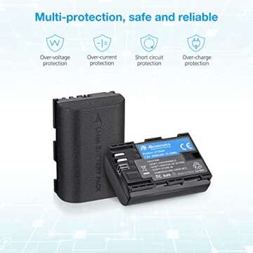 Powerextra LP-E6NH Batteries for Canon Cameras | 2950mAh