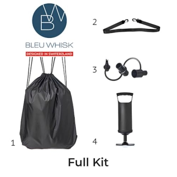 BleuWhisk Inflatable Toddler Travel Bed for Kids