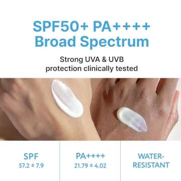 Face Republic Purity Sun Essence 50ml 1.69fl.oz. | SPF50+ Broad Spectrum UV Protection | No White Cast | Water Resistant | Vegan Certified, Reef Safe, Cruelty Free | Non-greasy | Korean Skin Care