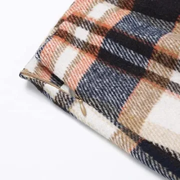 Chic IDEALSANXUN Plaid Mini Skirt for Winter Fashion