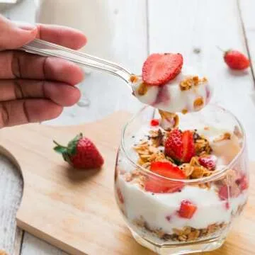 Dealusy 300 Count Durable Clear Plastic Spoons for Parties