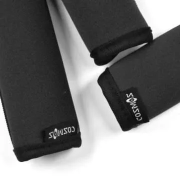 Cosmos Neoprene Luggage Handle Wraps Pack of 3 Comfortable Grip
