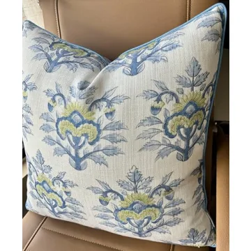 Stylish Vanya Printed Decorative Throw Pillow Cover - 18x18