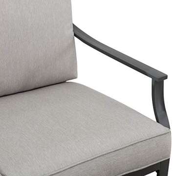 Ravenna Home Archer Outdoor Patio Plush 3-Seater Sofa