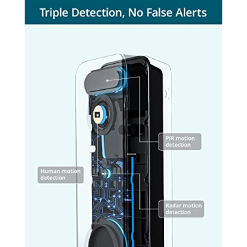 AOSU Wireless 5MP Ultra HD Doorbell Camera with No Fees