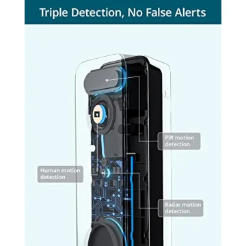 AOSU Wireless 5MP Ultra HD Doorbell Camera with No Fees