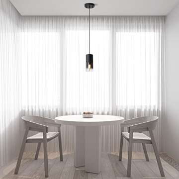 DALIVOL Adjustable 2-Pack Pendant Light for Dining & More