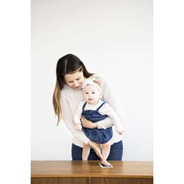 Pearhead Newborn Baby Handprint and Footprint Kit - No Mess Clean-Touch Ink Pad With Impression Cards, Safe for Skin, Perfect Keepsake for Family, Acid-Free, Smudge-Proof, Black, 3 Piece Set