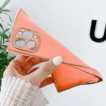 Pepmune Compatible with iPhone 12 Pro Max Case Women Cute Luxury Heart Design Shockproof Soft Girls Square Bling Camera Lens Protective for Apple iPhone 12 Pro Max Phone Cases Pink 6.7 inch