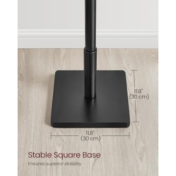 VASAGLE Solid Wood Coat Rack Stylish and Durable