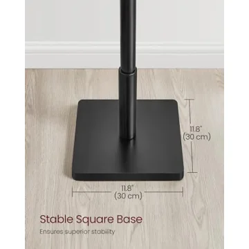 VASAGLE Solid Wood Coat Rack Stylish and Durable