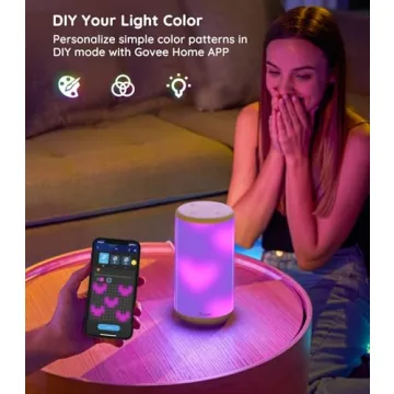 Govee RGBIC Table Lamp - Smart LED with Music Sync