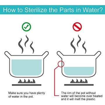 Maymom Milk Storage Collection Bottles - 6 Pack