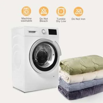 Wemore Weighted Lap Blanket 7lbs for Adults, Small Weighted Blanket for Travel, Calming, Relaxing, Napping and Sleeping, All-Season Weighted Lap Pad, Machine Washable, Light Grey 24x29 inches