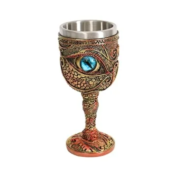 Ottalent Dragon Eye Wine Goblet for DND Enthusiasts