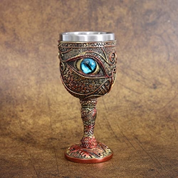 Ottalent Dragon Eye Wine Goblet for DND Enthusiasts