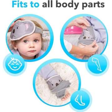 Halos Kids Ice Packs for Boo Boos - Meet Kam Our Reusable Kids & Toddler Ice Pack - Kids Ice Packs f...