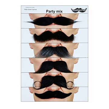 Versatile Self Adhesive Fake Mustaches for All Occasions