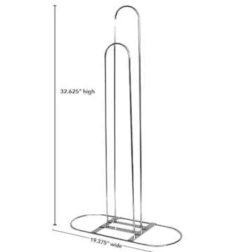 NAHANCO Deluxe Wood Hanger Stackers - Stylish Organization