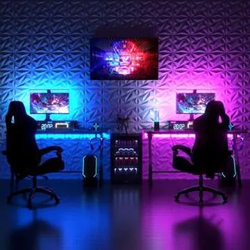 Art3dwallpanels 33 Pack 3D Wall Panel Diamond for Interior Wall Décor, PVC Flower Textured Wall Panels for Living Room Lobby Bedroom Hotel Office, Black, 12''x12'' Cover 32.Sq.Ft.