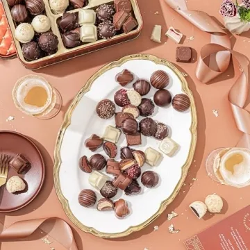 Gourmet Chocolate Gift Basket with Belgian Truffles