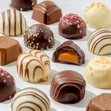 Gourmet Chocolate Gift Basket with Belgian Truffles