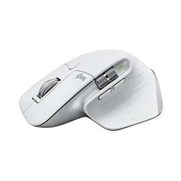 Logitech MX Master 3S for Mac - Wireless Bluetooth Mouse with Ultra-Fast Scrolling and Ergonomic Des...