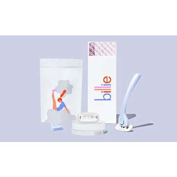 Billie Shaving Razor Cool Blue with 2 Cartridge Set