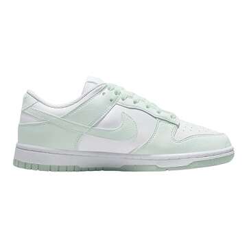 Nike Women's Dunk Low, White Barely Green Next Nature, 9