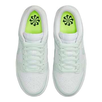 Nike Women's Dunk Low, White Barely Green Next Nature, 9
