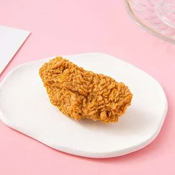 4pcs Imitation Fried Chicken Nuggets Wings Leg French Fries Hair Clips Accessories,Creative Simulation Food Hairpins for Women Girls Gifts, Photograph Props for Party Favors