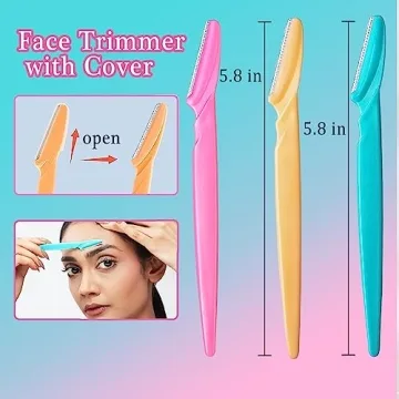 12 Pcs Face Razors for Women, Perfect for Shaping